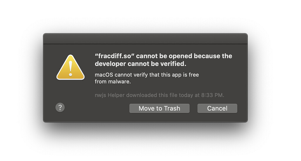 Getting errors running Exploratory on MacOS X Catalina - Issues ...