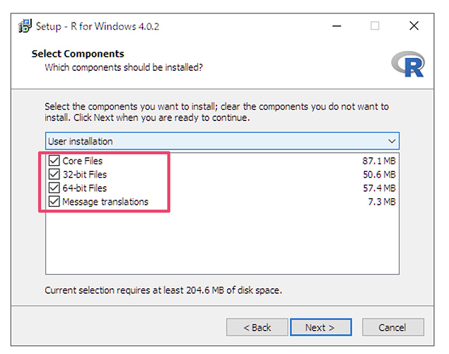 update packages in r