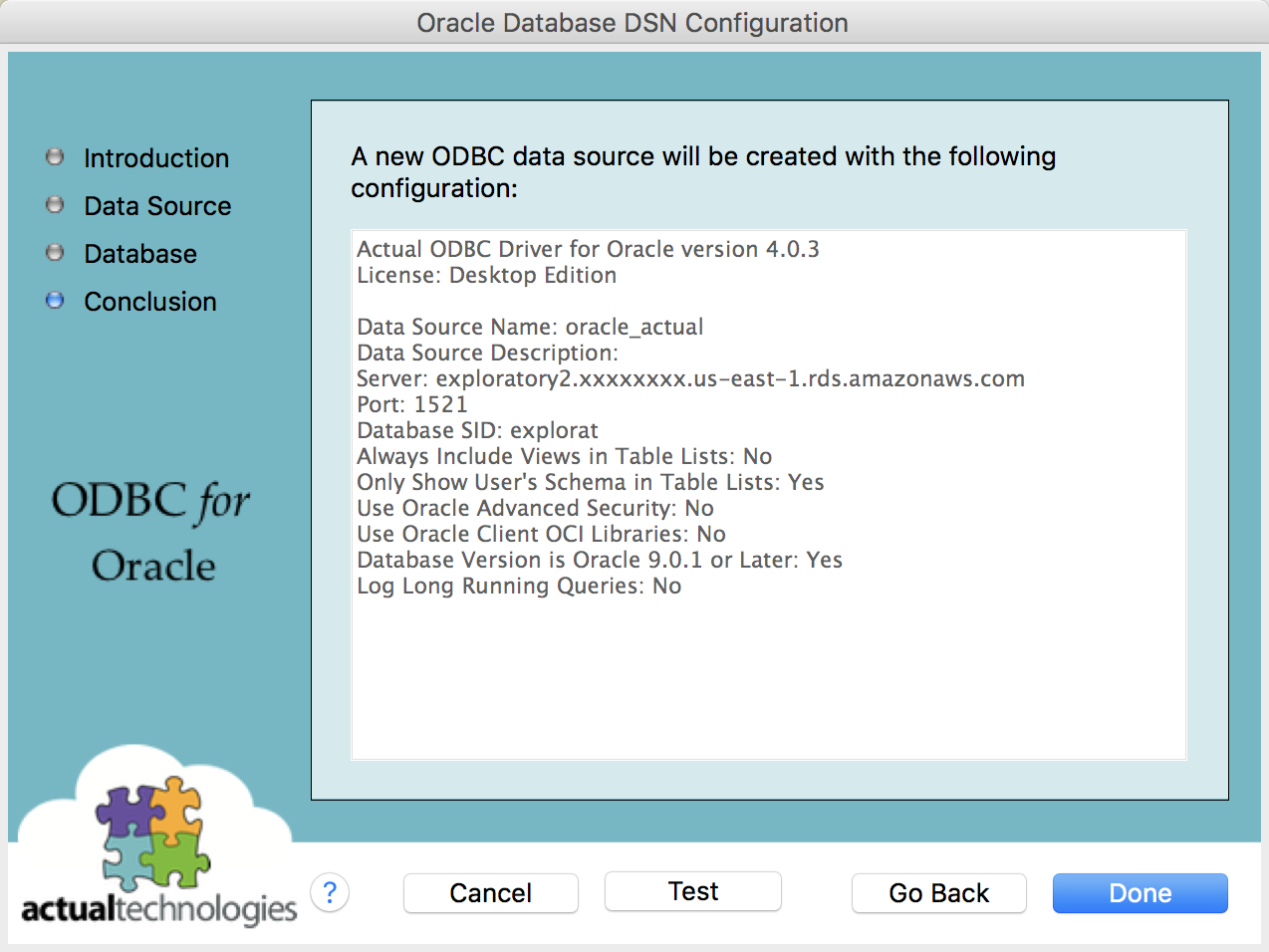 odbc driver for mac version 16.9
