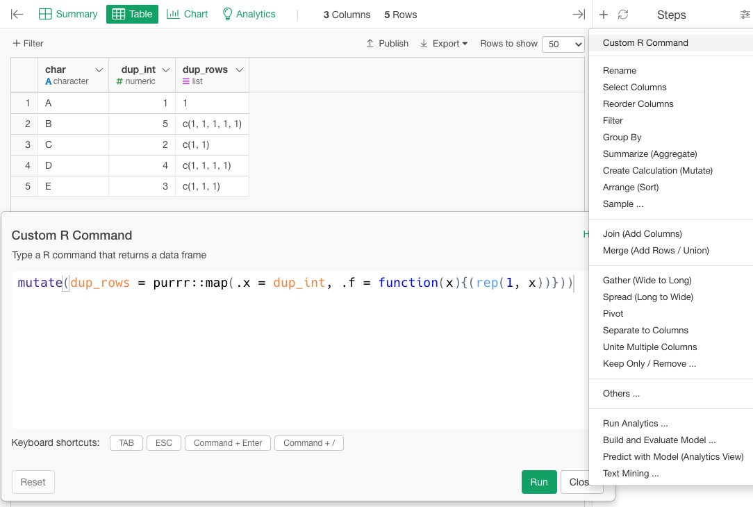 create-duplicate-rows-based-on-value-in-a-column-exploratory-community